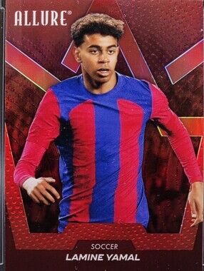2025 Upper Deck Allure Se - Lamine Yamal #3 Rainbow Red